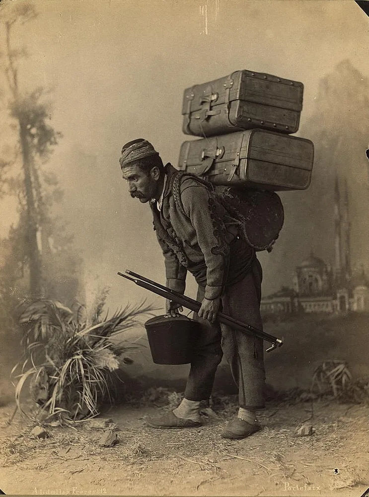 İstanbul hamalı 1880, onarım öncesi